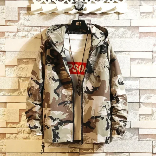 Parkas Camouflage Man Padded Coat Casual Down Jackets for Men Quilted Padding Youthful Clothes Vintage Outerwear in Promotion - Image 5