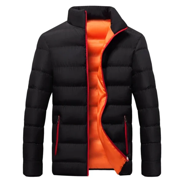 Autumn Winter Cold Jacket For Mens Thermal Coat Light Down Jackets Outwear Man Fashion Casual Windbreaker Male Clothes - Image 2