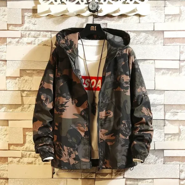 Parkas Camouflage Man Padded Coat Casual Down Jackets for Men Quilted Padding Youthful Clothes Vintage Outerwear in Promotion - Image 4