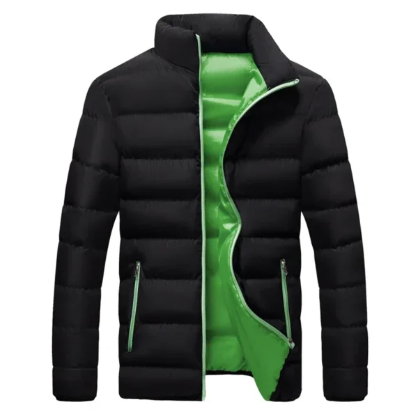 Autumn Winter Cold Jacket For Mens Coat Light Down Jackets Outwear Man Fashion Casual Jacket Windbreaker Male Clothes - Image 3