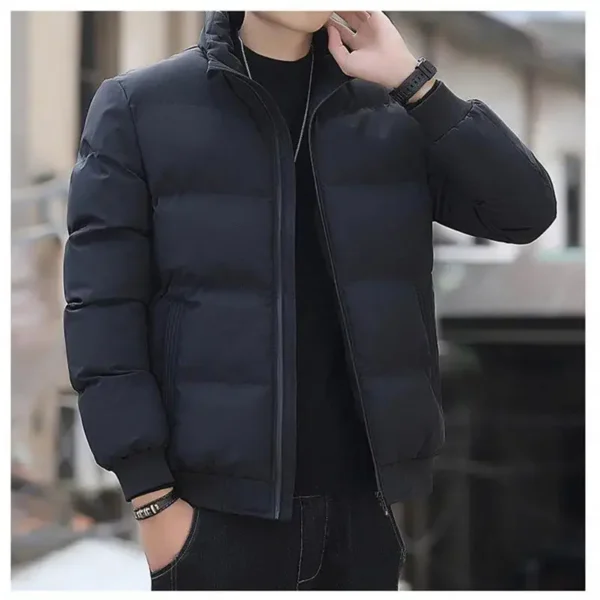 2024 Autumn And Winter Outdoor Casual Sportswear Fashion Men Loose Tops Clothing Streetwear Style Thick Warm Zipper Jackets - Image 4