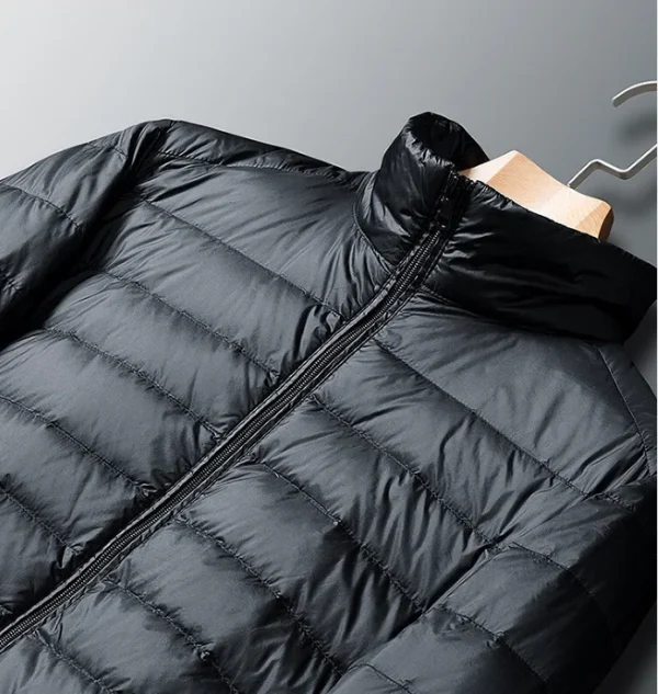 2024 New Autumn Lightweight Thin Duck Down Jacket Men Good White Brand Casual Ultralight Male Feather Jackets Coat - Image 6