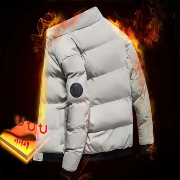 2024 Autumn And Winter Outdoor Casual Sportswear Fashion Men Loose Tops Clothing Streetwear Style Thick Warm Zipper Jackets - Image 6