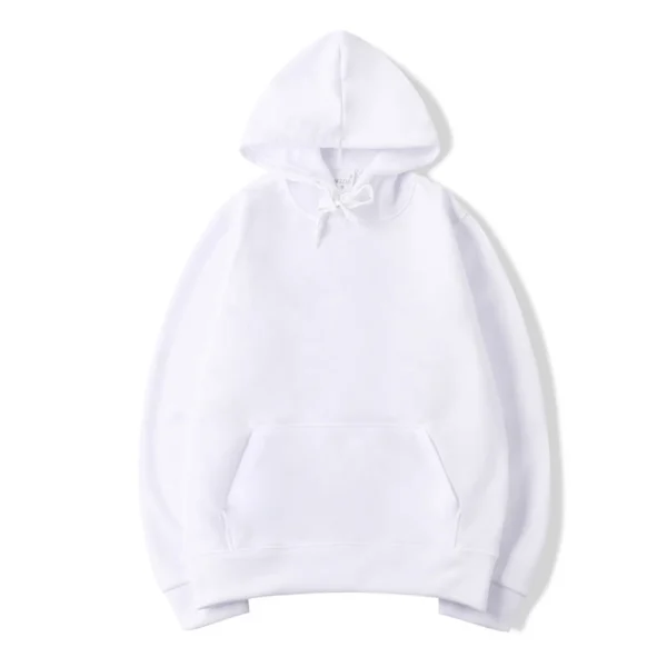 Men's Hoodies Women Pullover Spring Autumn Casual Hoodie Sweatshirts Solid Color Hoodies Oversize Black Sweatshirt For Male - Image 3