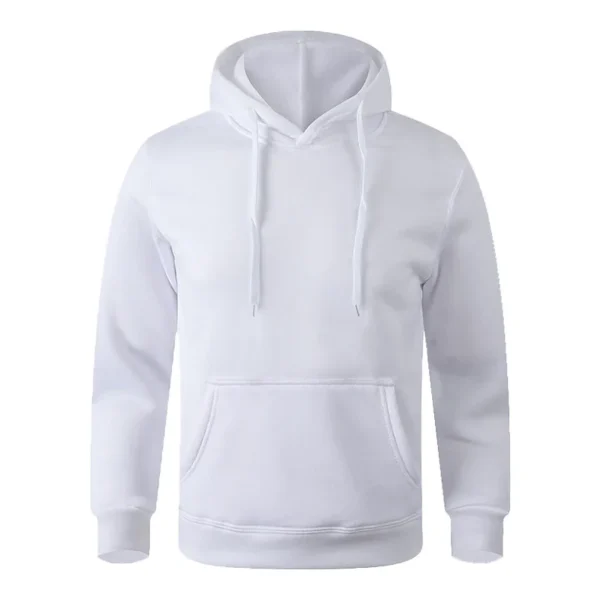 Men Women Hoodie Casual Sweatshirt Women's Hoodies Sports 2023 New Hoodie Fleece Black White Hoodie Minimalism Couple Clothes - Image 2