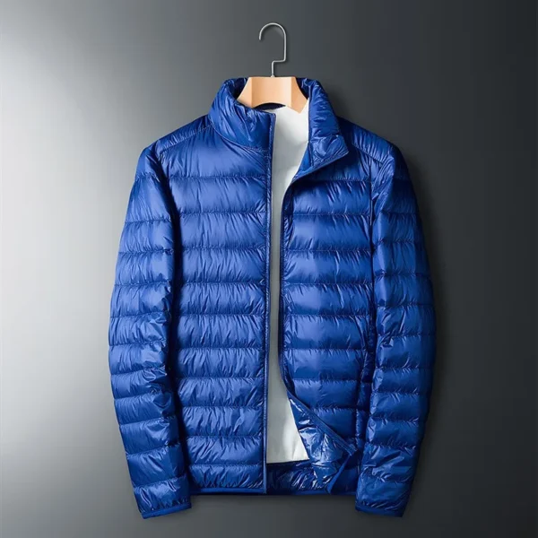 2024 New Autumn Lightweight Thin Duck Down Jacket Men Good White Brand Casual Ultralight Male Feather Jackets Coat - Image 3